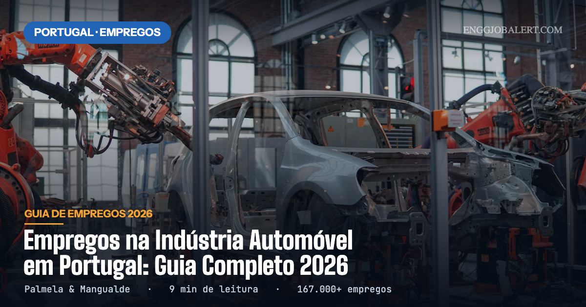 Empregos na Indústria Automóvel em Portugal: Guia Completo 2026